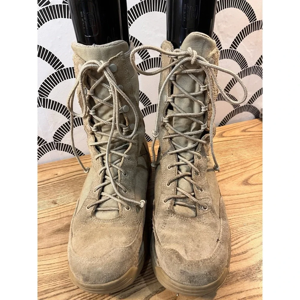 Danner Rivot TFX Tan Military Boots Size 11 EE Wide Width Tan 8